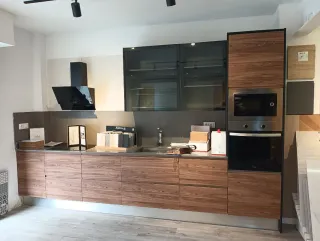 Cocina modular moderna madera