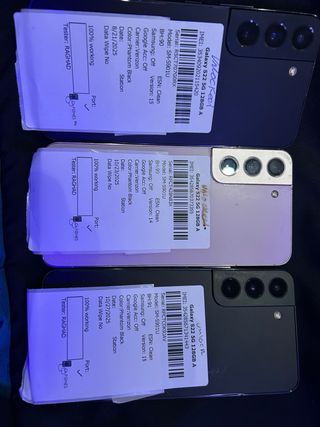 Samsung Galaxy S22 5G 128GB Nero/Rosa IMPORTATO