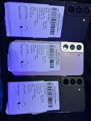 Samsung Galaxy S22 5G 128GB Nero/Rosa IMPORTATO