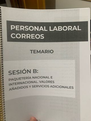 temario correos