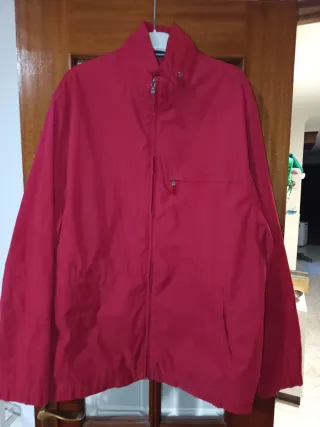 Chaqueta roja entretiempo Talla L