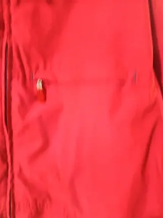 Chaqueta roja entretiempo Talla L