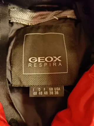 Plumas Geox Unisex Rojo