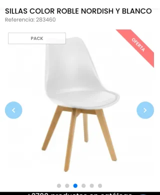 Tavolo rotondo e 4 sedie da pranzo