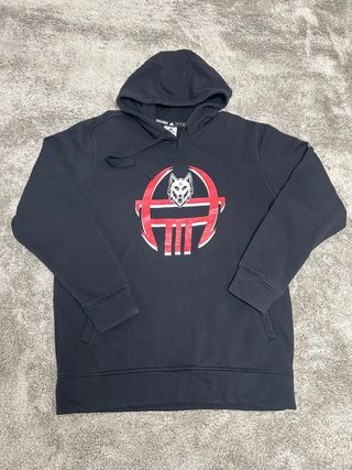 Sudadera Adidas Lobo Negra Talla L