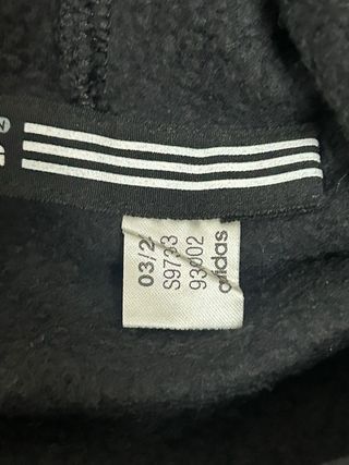 Sudadera Adidas Lobo Negra Talla L