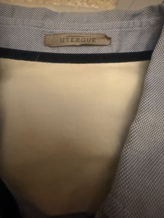 Camisa azul clásica