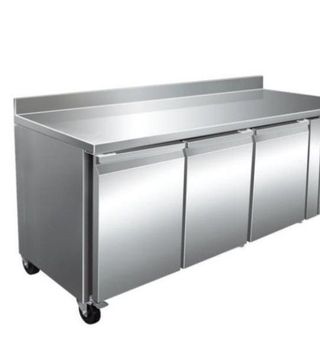 MESA REFRIGERADA ACERO INOXIDABLE 3 PUERTAS