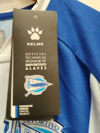 Camiseta Alavés Kelme Talla S