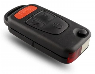 Carcasa llave Mercedes 4 botones