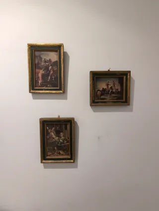 5 Cuadros madera reproducciones Goya y Velázquez