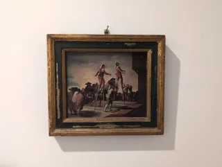 5 Cuadros madera reproducciones Goya y Velázquez