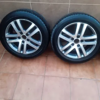 Llantas 16 Golf 6 con neumáticos