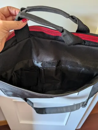 Maletín para documentos negro