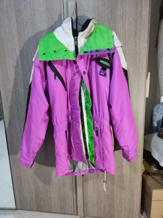 Giacca sci/snowboard donna colorata taglia 50
