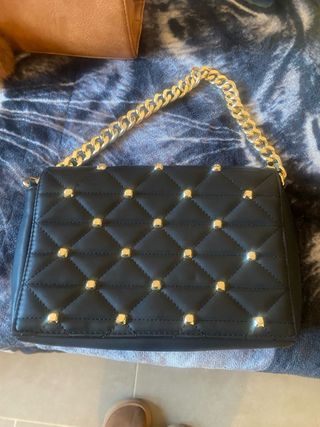 Mochila Disney Minnie Brillante Negra Roja