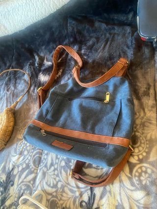 Mochila Disney Minnie Brillante Negra Roja