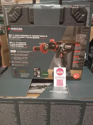 Taladro Percutor Parkside 20 voltios performance