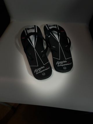 Chanclas Talla 42 Traje Novio/Padrino