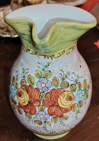 2 Brocche Ceramica Deruta Artigianale