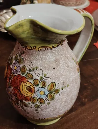 2 Brocche Ceramica Deruta Artigianale