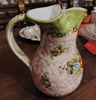 2 Brocche Ceramica Deruta Artigianale