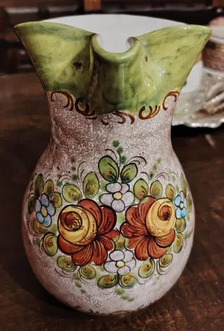 2 Brocche Ceramica Deruta Artigianale