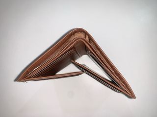 Cartera de piel Paco Martinez marrón