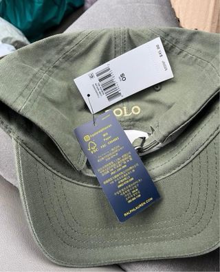 Gorras Polo Ralph Lauren Beige y Verde