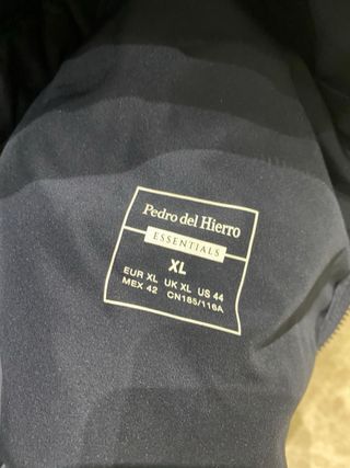 Chaleco hombre XL gris, Pedro del Hierro