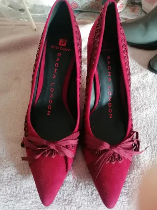 Zapatos Sacha London Burdeos Talla 38