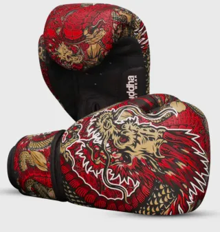 Guantes de Boxeo Buddha Dragón Rojo