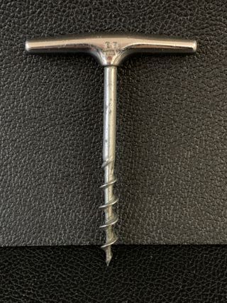 Vintage Cavatappi E.B. Italia in acciaio