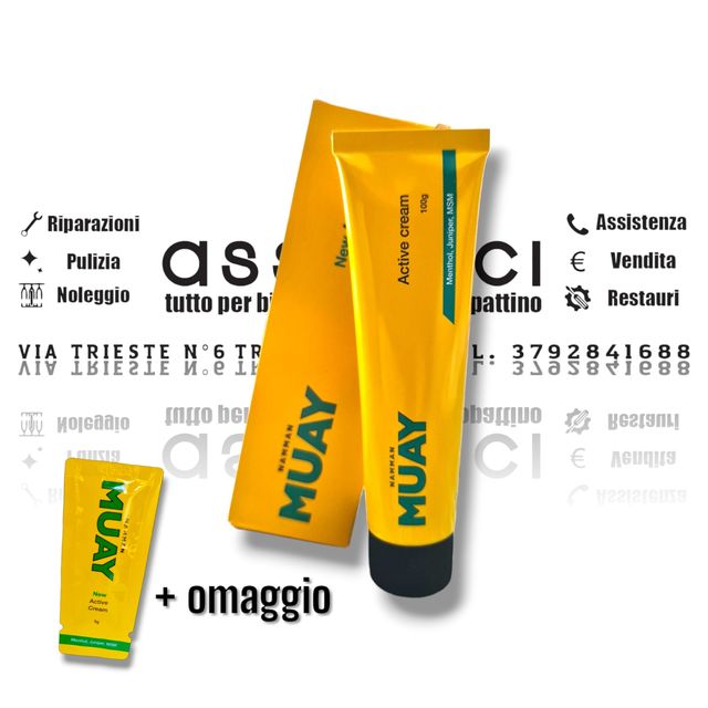 Pomata antinfiammatorio Namman Muay 100g + Omaggio