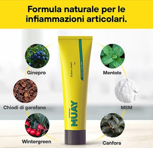 Pomata antinfiammatorio Namman Muay 100g + Omaggio