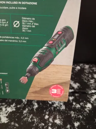 Dremel Parkside 4V Taladro/Lijadora Recargable