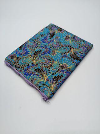 Funda para libro o Ebook Pavo Real