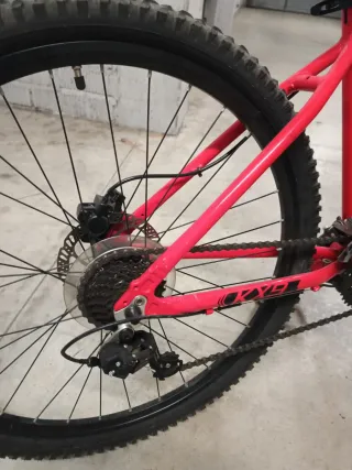 BICICLETA NIÑO ROJA