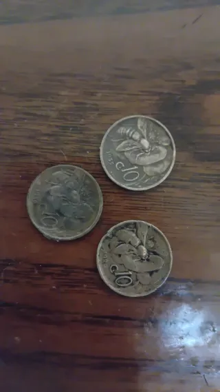 3 Monete rare 10 centesimi
