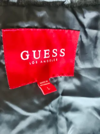 Giacca Guess grigia trapuntata