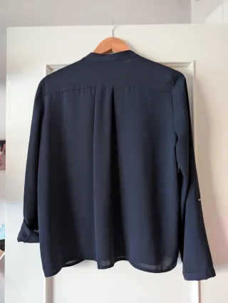 Blusa Zara Azul Talla S