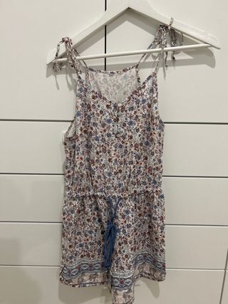 Mono corto estampado floral