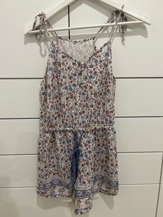 Mono corto estampado floral