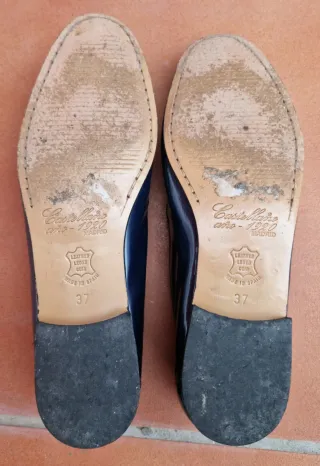 Zapatos Castellanos 1920 Madrid Mujer 37 azul