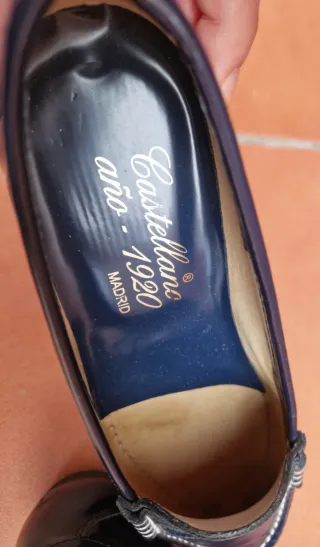 Zapatos Castellanos 1920 Madrid Mujer 37 azul