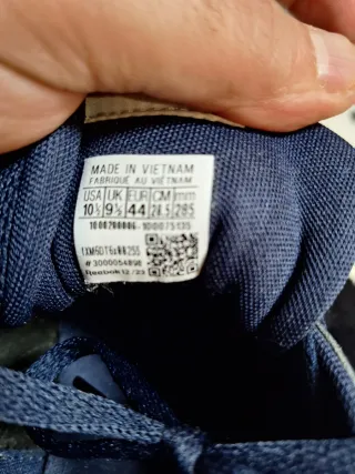 Zapatillas Reebok  classic Azul Talla 44