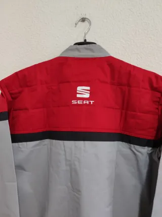 Chaqueta SEAT Talla XL Gris y Roja