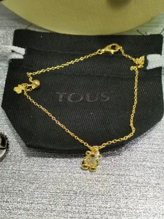 Pulsera Tous Oso Dorado
