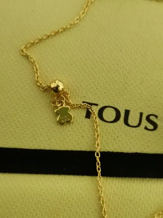 Pulsera Tous Oso Dorado