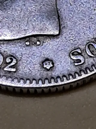 2 Pesetas Alfonso XIII 1892 Plata